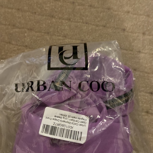 Purple tank top. BRAND NEW.  NEVER WORN. Size small.  Crisscross back. - Picture 4 of 7